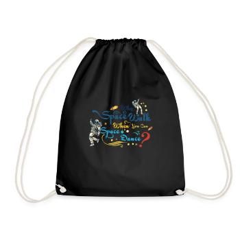 Danse spatiale - Sac de sport léger - noir - Devant
