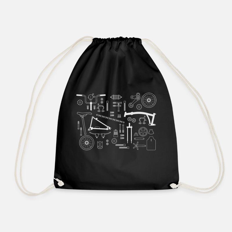 CHAINSTORY X Brompton Parts - Drawstring Bag - black