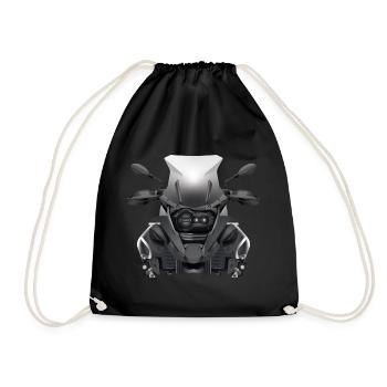 R1200GS Enduro Adventure - Drawstring Bag - black - Front