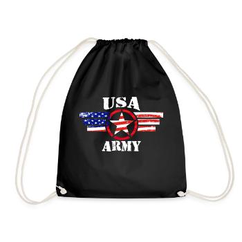 USA ARMY - Sac de sport léger - noir - Devant