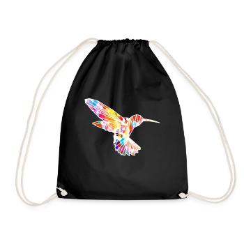Colibri mosaïque - Sac de sport léger - noir - Devant