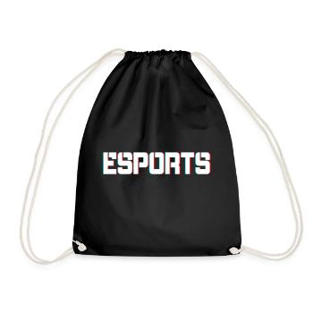 ESPORTS Gaming - Turnbeutel - Schwarz - Vorne