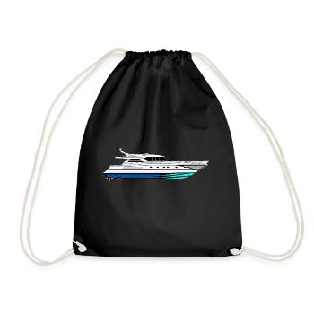 Bateau rapide - Sac de sport léger - noir - Devant