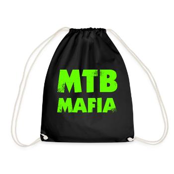 MTB Mafia - Turnbeutel - Schwarz - Vorne