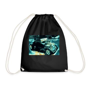 Voiture - Sac de sport léger - noir - Devant