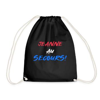 JEANNE AU SECOURS - Sac de sport léger - noir - Devant