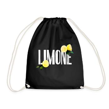 Limone Light - Turnbeutel - Schwarz - Vorne