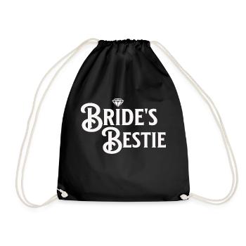 Mariage de l’enterrement de vie de garçon de la bête de la mariée - Sac de sport léger - noir - Devant