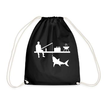 Pêche - Sac de sport léger - noir - Devant