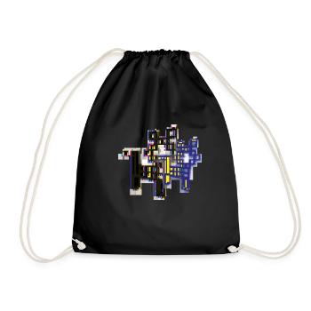CAT QUATORZE - Sac de sport léger - noir - Devant