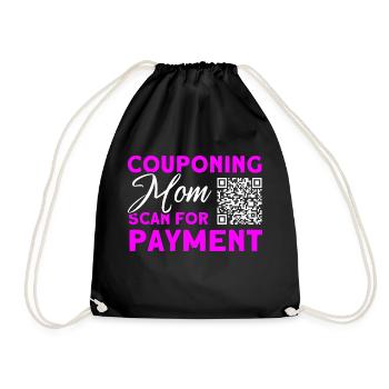 Coupon Shopper Discount Couponer Vente à prix réduit - Sac de sport léger - noir - Devant