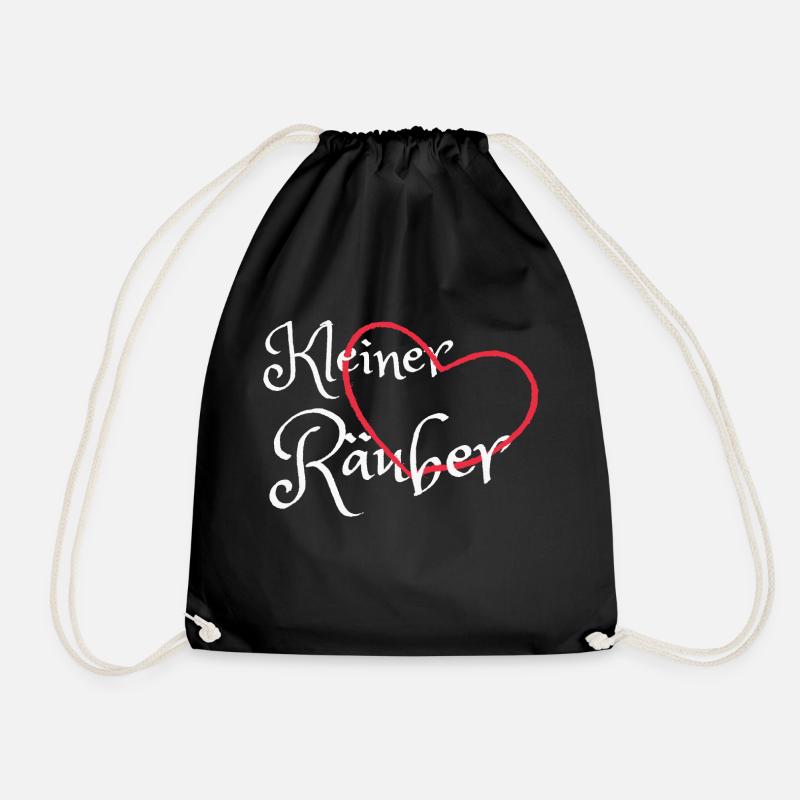 Kleiner Räuber - Turnbeutel - Schwarz