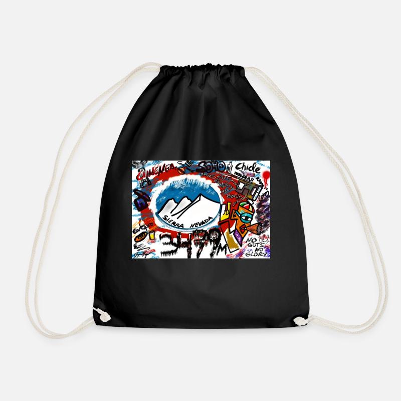 Sierra del 92 - Drawstring Bag - black