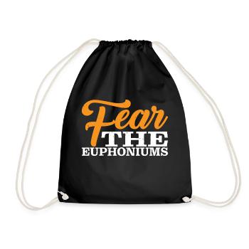 Fear The Euphoniums 6 - Drawstring Bag - black - Front