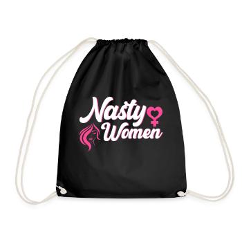 Women's rights Empowerment Feminist - Drawstring Bag - black - Front