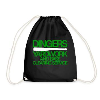 Service de débroussaillage et de déblaiement de base Dingers 4 - Sac de sport léger - noir - Devant