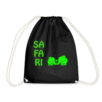 SA FA RI - Sac de sport léger - noir - Devant
