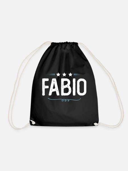 Fabio - Turnbeutel - Schwarz