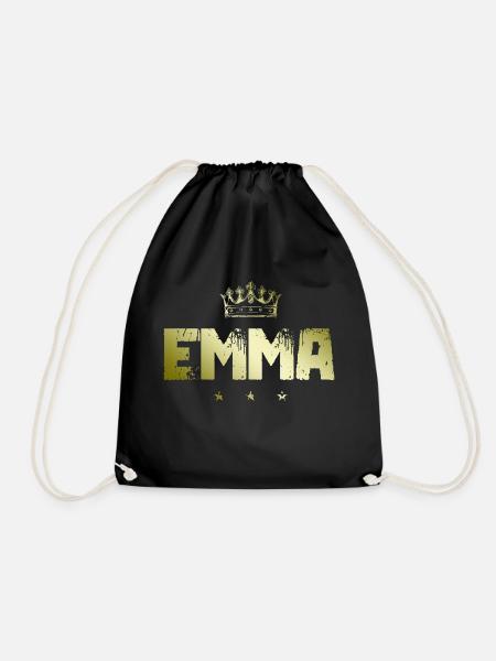 Emma - Turnbeutel - Schwarz