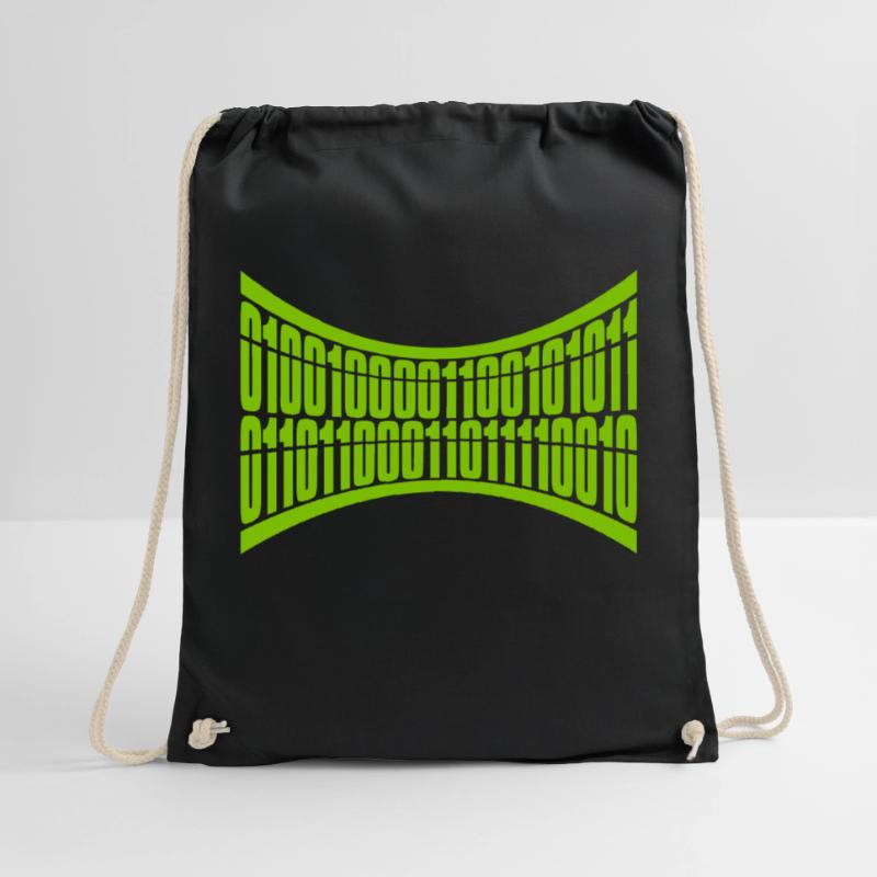 Langage de programme de code binaire Sac de sport léger