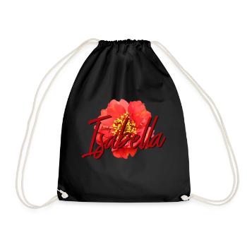 Isabella - Drawstring Bag - black - Front