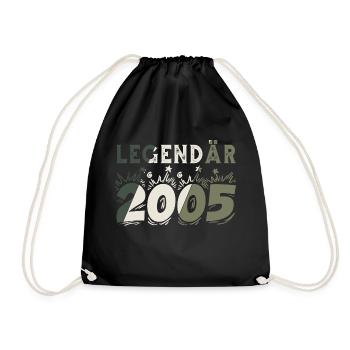 Legendär 2005 - Turnbeutel - Schwarz - Vorne