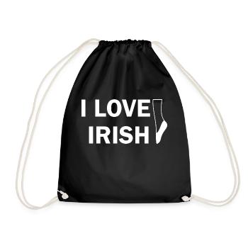 Dancing Dance Music - Drawstring Bag - black - Front