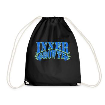 Inner growth - Drawstring Bag - black - Front