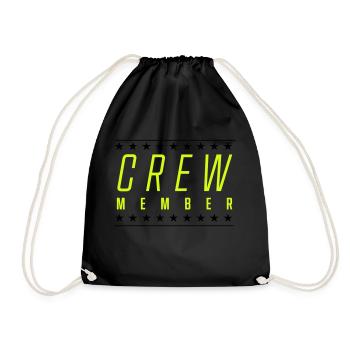 Membre d’équipage - Sac de sport léger - noir - Devant