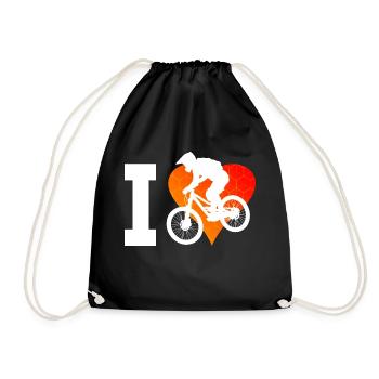 VTT VTT Hommes Cycliste Cyclisme - Sac de sport léger - noir - Devant