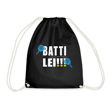 Padel - Battez-la - Sac de sport léger - noir - Devant
