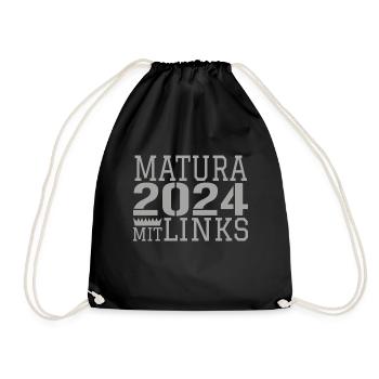 Matura 2024 - Drawstring Bag - black - Front