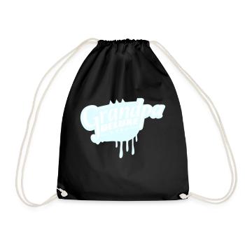 Grand-père Deluxe Meilleur grand-père Grand-père Amour Grand-père Logo de grand-père - Sac de sport léger - noir - Devant