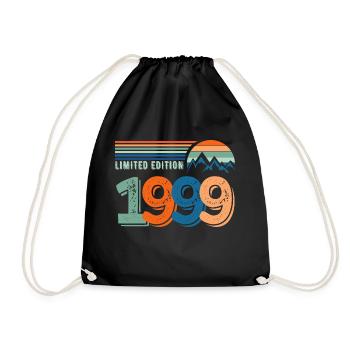 Limitierte Auflage 1999 - Turnbeutel - Schwarz - Vorne