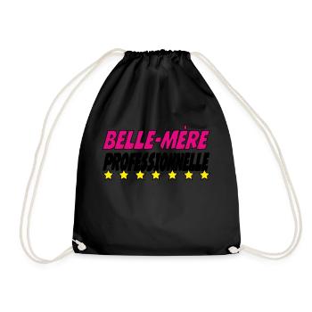 PROFESSIONAL mother-in-law - Drawstring Bag - black - Front