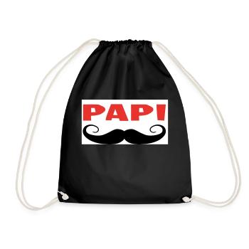 PAPI - Sac de sport léger - noir - Devant