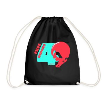 FR49 Pink Summer - Sac de sport léger - noir - Devant