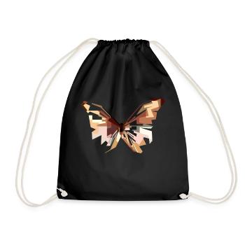 027 PAPILLON2 - Sac de sport léger - noir - Devant