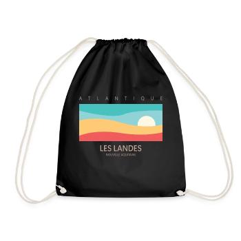 028 ATLANTIQUE - Sac de sport léger - noir - Devant