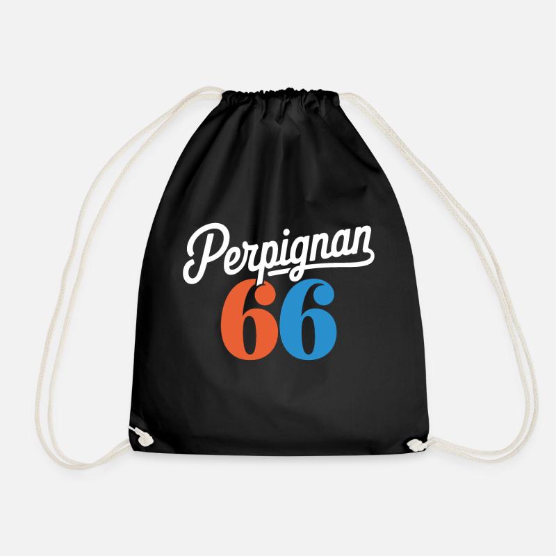 Perpignan 66 - Sac de sport léger - noir