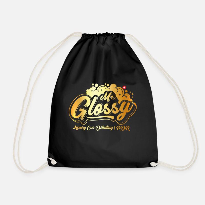Mr. Glossy - Turnbeutel - Schwarz