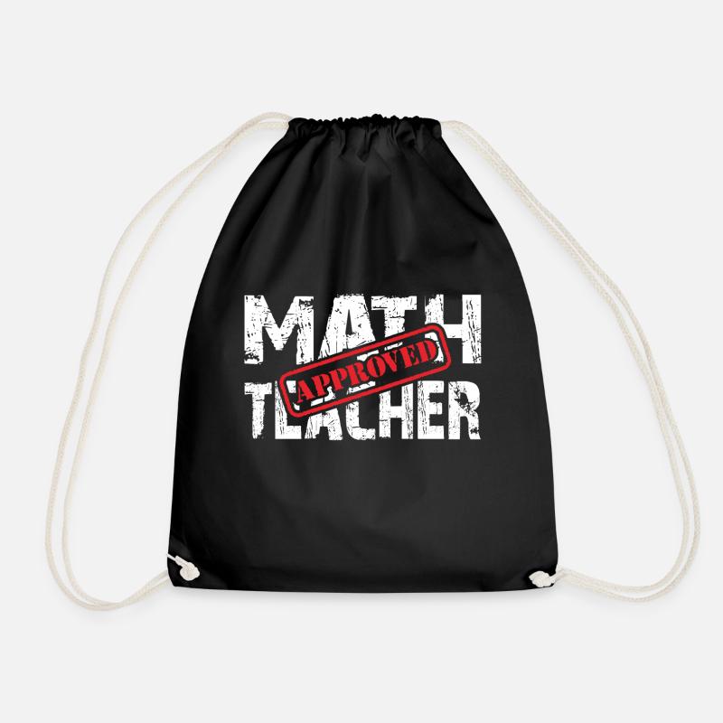 Math Teacher Approved. Professeur de mathématiques testé - Sac de sport léger - noir