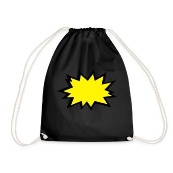 kapow - Sac de sport léger - noir - Devant
