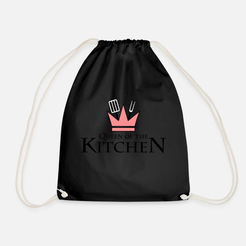 Queen Of The Kitchen - Turnbeutel - Schwarz