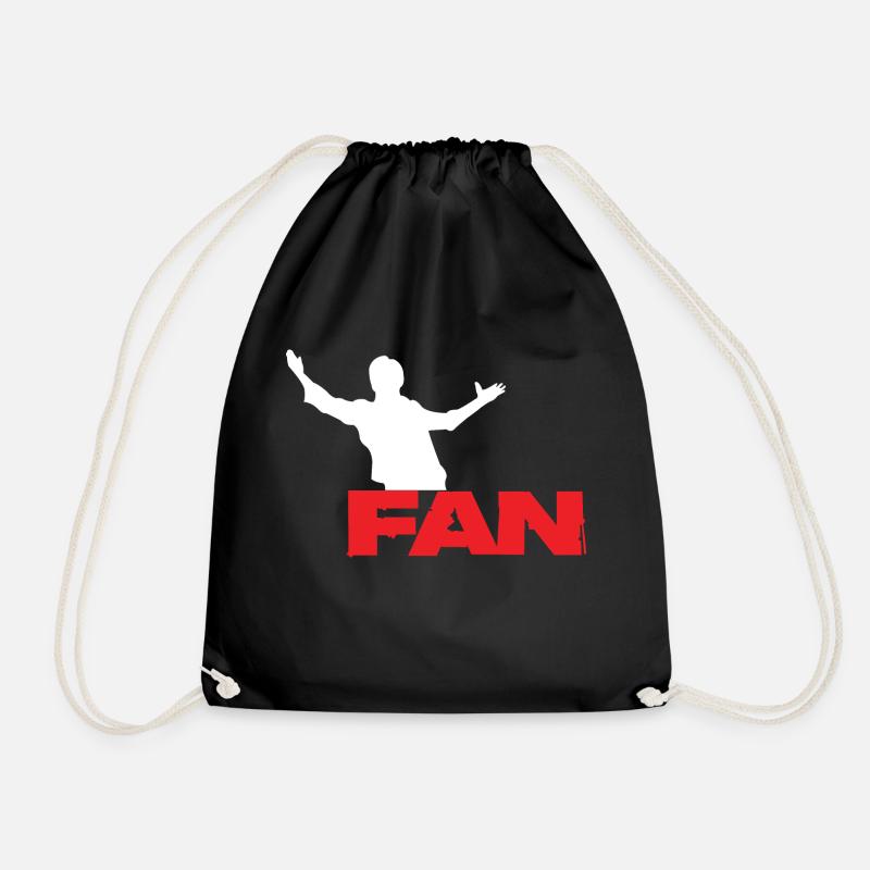 Fan - Turnbeutel - Schwarz