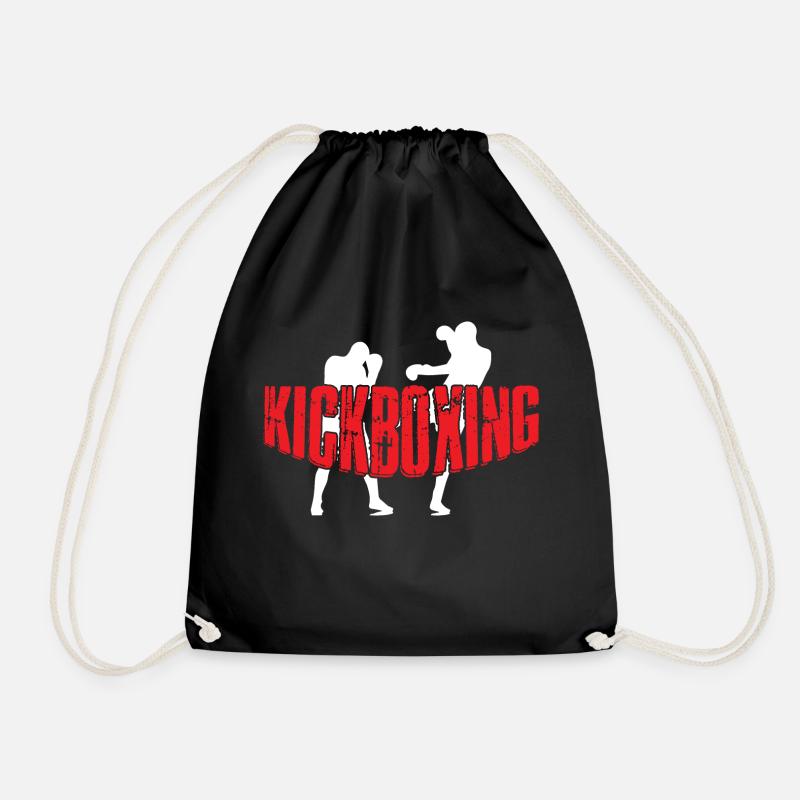 KICKBOXING - Turnbeutel - Schwarz