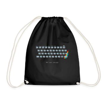 speccy - Drawstring Bag - black - Front