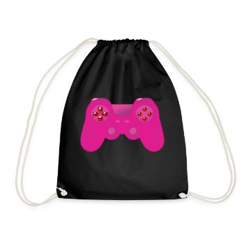 Controller - Drawstring Bag - black - Front