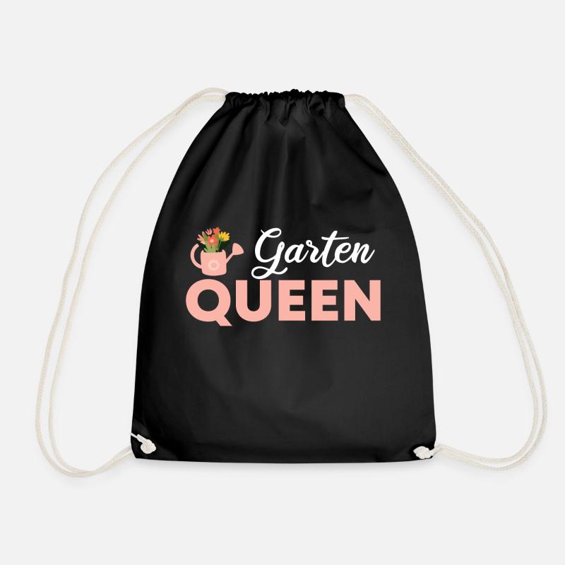 Garten Queen - Turnbeutel - Schwarz