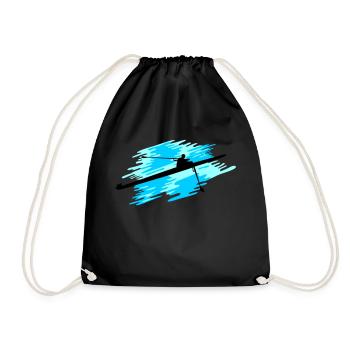 Ramer 1er, Un Homme d’Aviron - Sac de sport léger - noir - Devant
